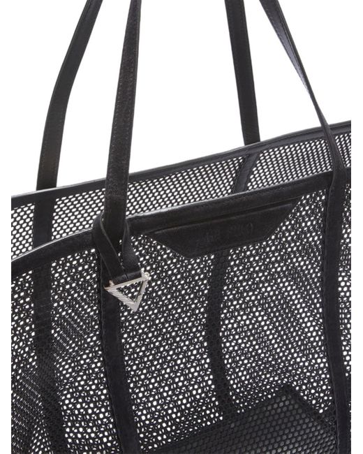 The Attico Gray Via Del Mare' Tote Bag