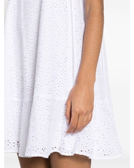 KENZO White Short Sleeveless Dress