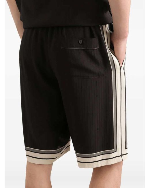 Dolce & Gabbana Black Dolce & Gabbana Drawstring Shorts for men
