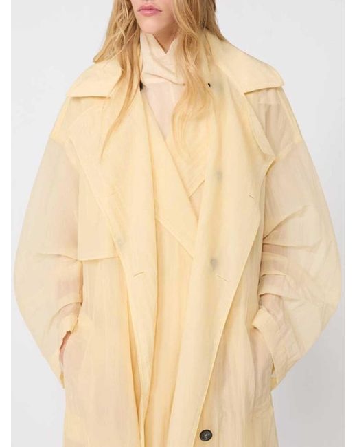 Sportmax Natural Two-Piece Trench Coat