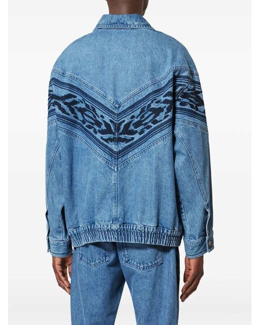 Isabel Marant Blue Outerwears for men