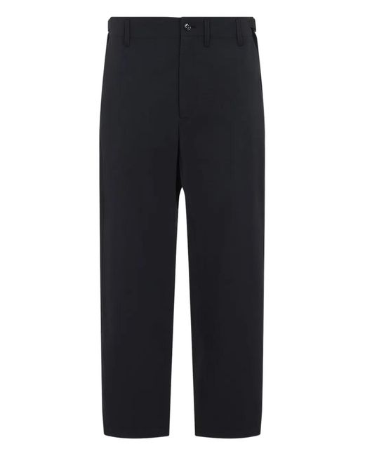 Lemaire Blue Pants With Button Closure for men