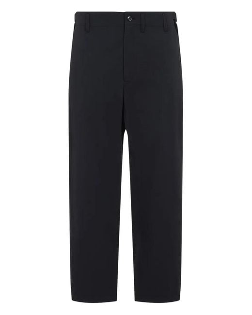 Lemaire Blue Pants With Button Closure for men