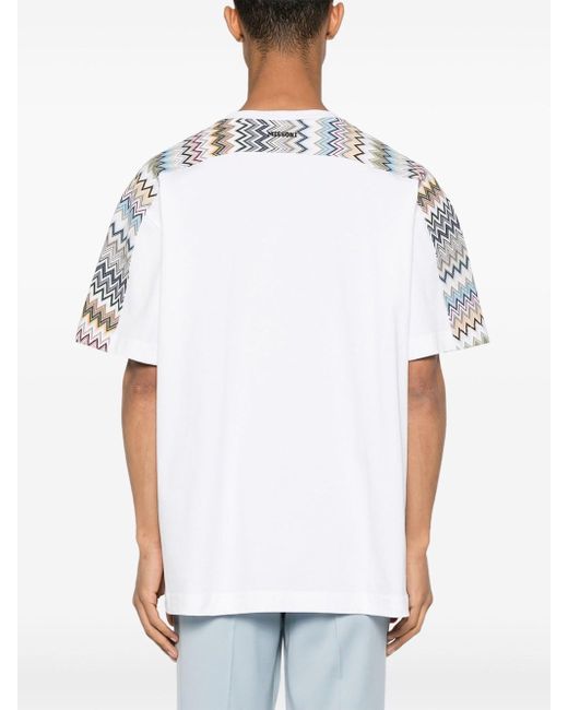 T-Shirt di Missoni in White da Uomo