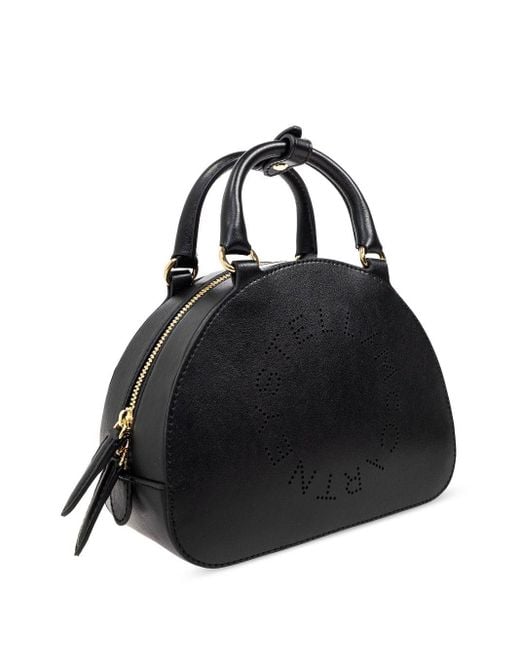 Stella McCartney Black Top Handle Alter Mat Bag