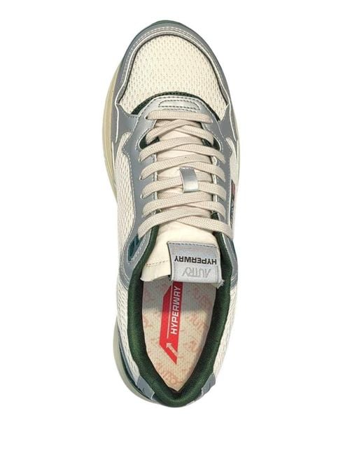 Autry White Hyperway Low Mv16 Mesh/Mirror/Whisper/Mountain for men