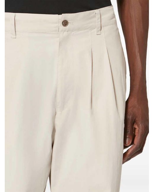 Isabel Marant White Yostin Pleated Pants for men