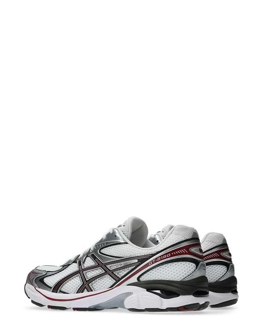 Asics White Sneakers With Insert Design