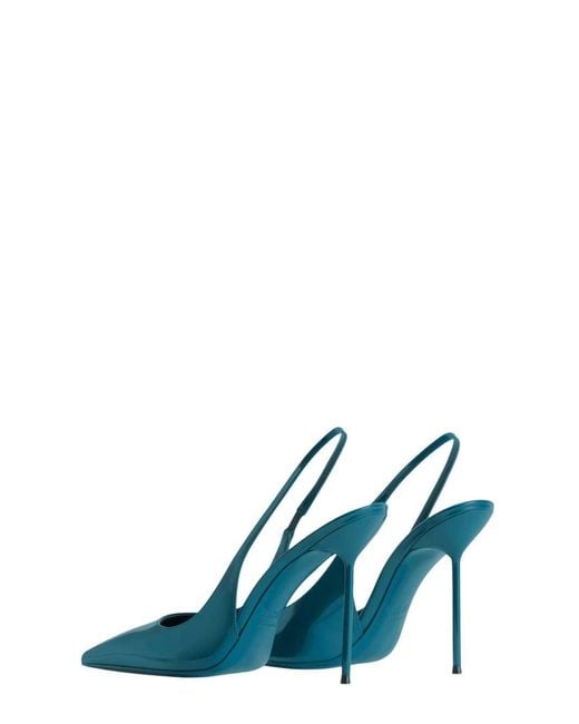 Paris Texas Blue Lidia Slingback