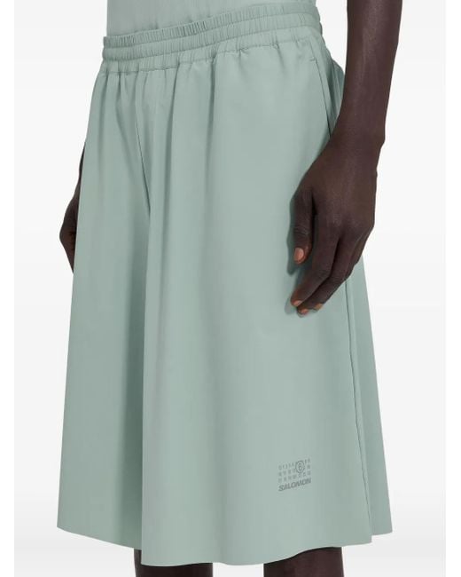 MM6 MAISON MARGIELA X SALOMON Green Mm6 Maison Margiela X Salomon X Salomon Shorts With Nume for men
