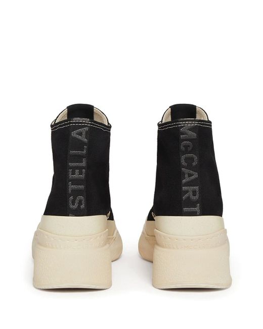 Stella McCartney Black Loop High-top Sneakers