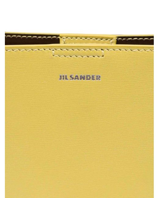 Jil Sander Metallic Tangle Woven Crossbody Bag