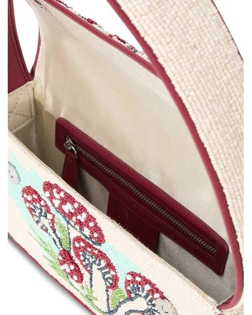Staud Multicolor Tommy Beaded Crossbody Bag