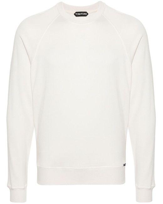 Maglione Girocollo di Tom Ford in White da Uomo