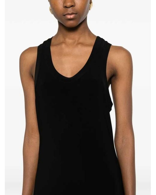 Norma Kamali Black Long Dress
