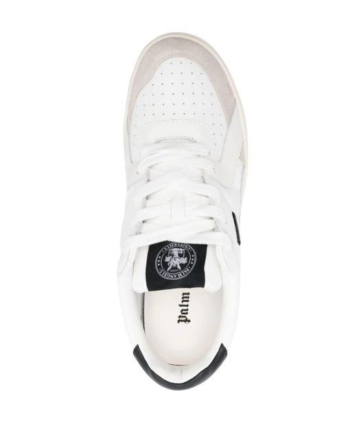 Palm Angels White University Low-top Sneakers for men