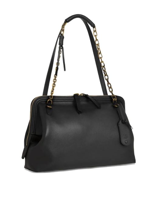 Etro Black Doc Medium Shoulder Bag