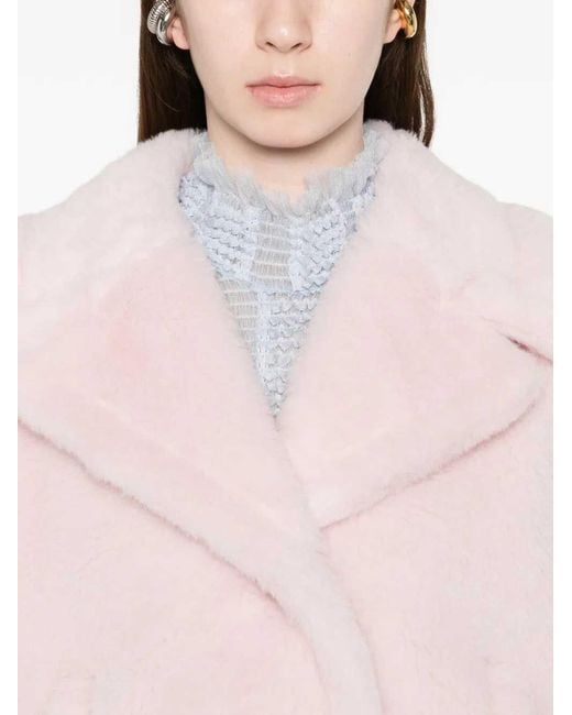 Max Mara Pink Wool Cape