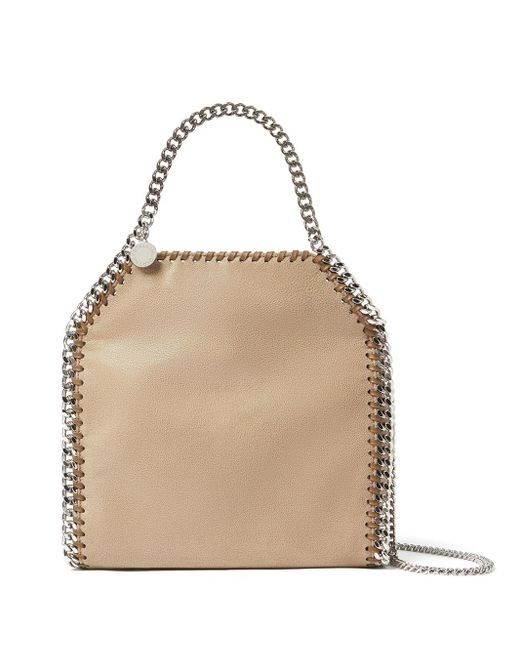 Stella McCartney Natural Mini Falabella Tote Bag