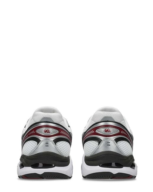 Asics White Sneakers With Insert Design