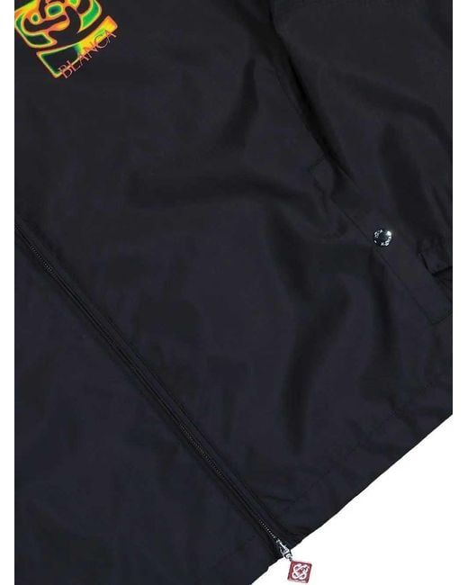 Casablanca Black Ripstop Hooded Jacket