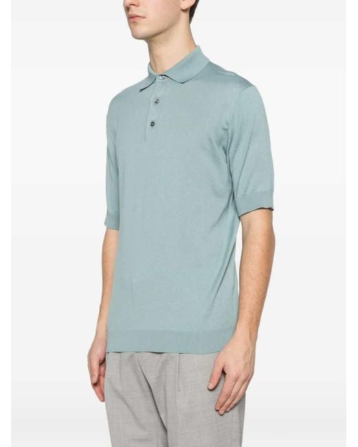Lardini Blue Polo Shirt for men