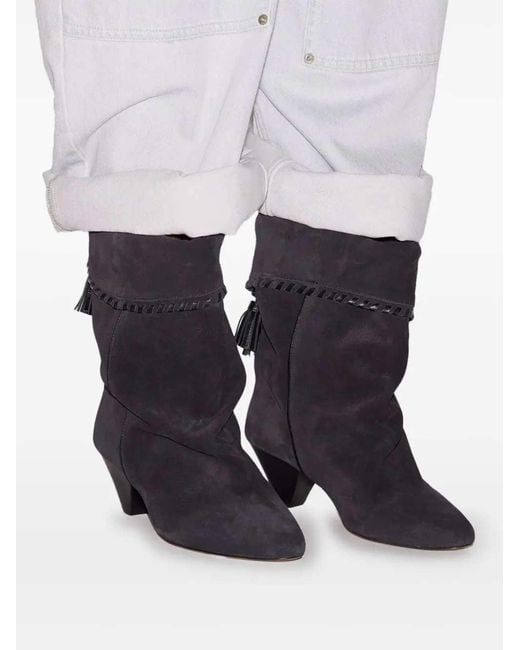 Isabel Marant Blue Dalby Boots