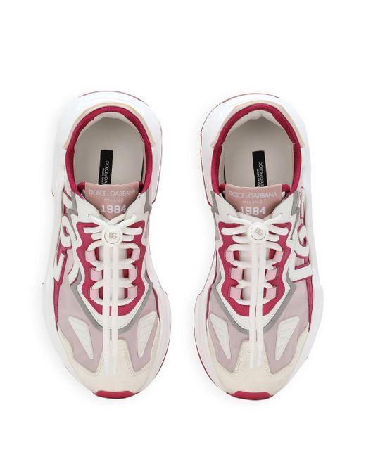 Dolce & Gabbana Pink Day Master Sneakers
