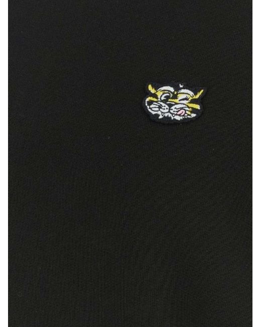KENZO Black Cotton Sweatshirt for men