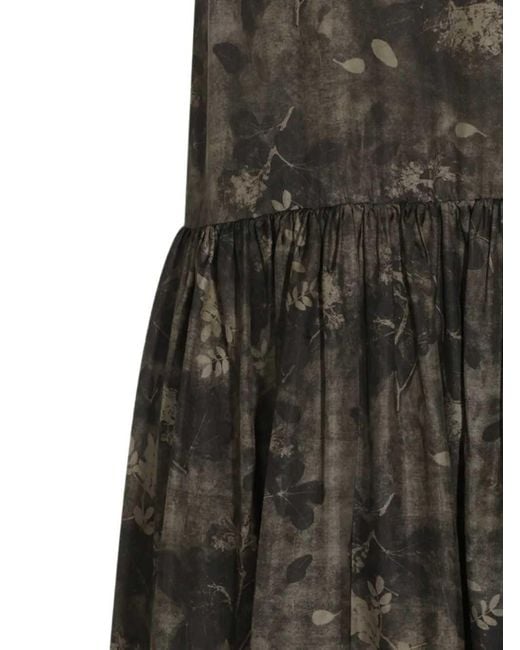 Uma Wang White Ardal Midi Dress