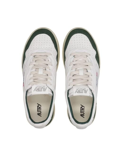 Autry White Sneakers Medalist Low And Bottle for men