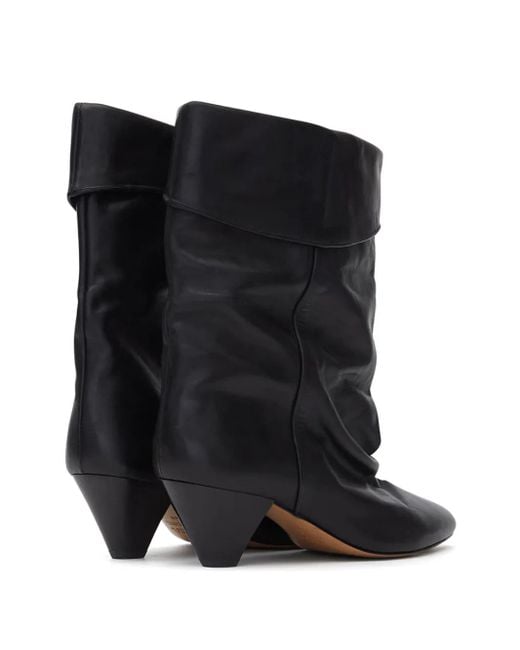 Stivali Dalby 55Mm di Isabel Marant in Black