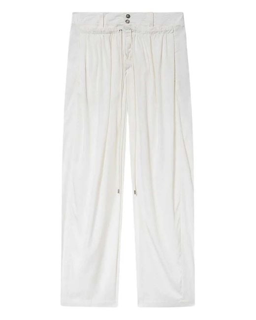 Isabel Marant White Inaya Pants