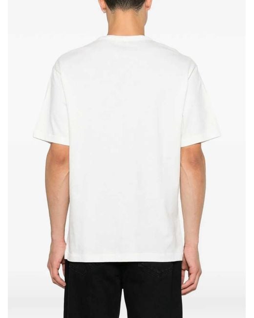 KENZO White Sounds T-Shirt With Embroidery for men