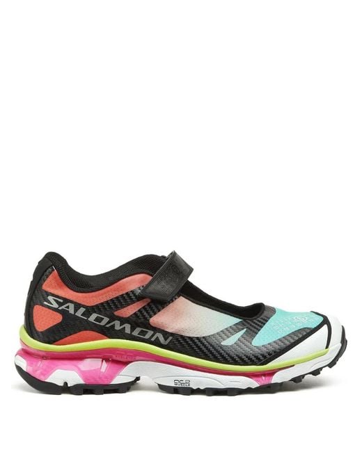 MM6 MAISON MARGIELA X SALOMON Green Sneakers With Hook And Loop Closures for men