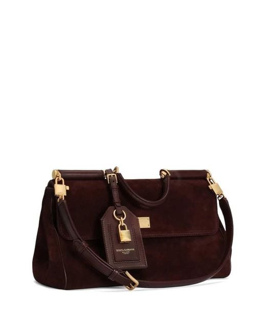 Dolce & Gabbana Brown Medium My Sicily Bag