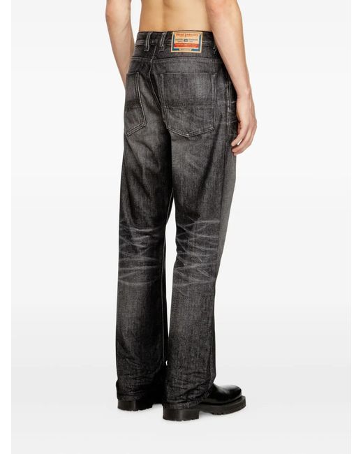 DIESEL Gray D-Reel 2080 Jeans for men