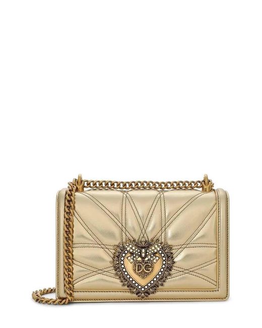 Dolce & Gabbana Natural Devotion Medium Shoulder Bag