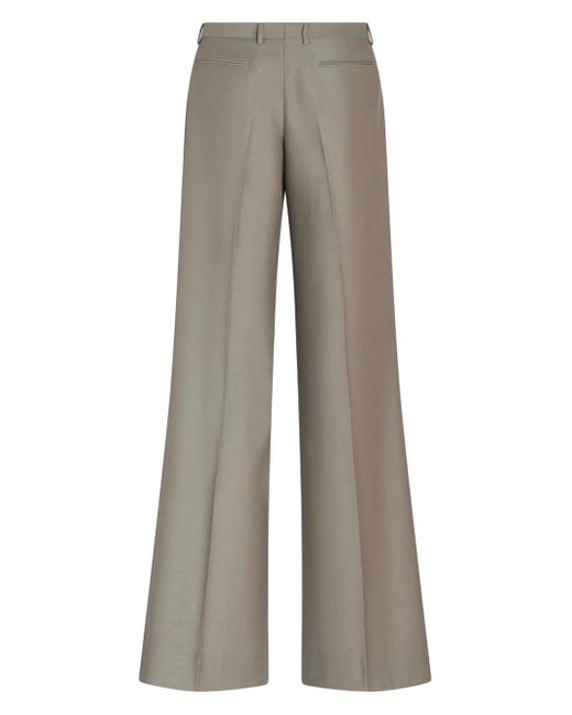 Etro Gray Tailored Trousers for men