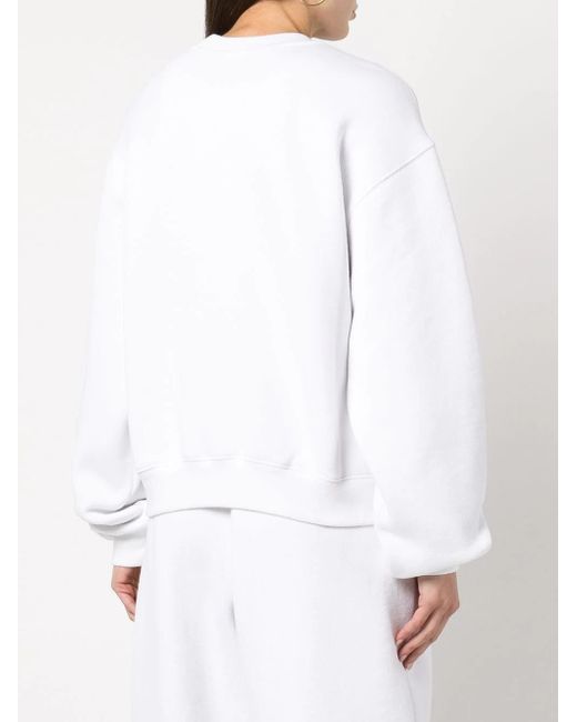Alexander Wang White Sweatshirt With Print