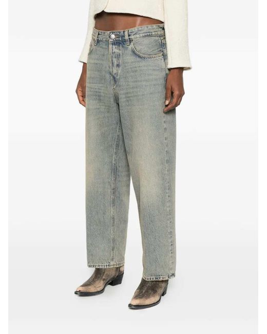 Haikure Gray Button-Down Jeans