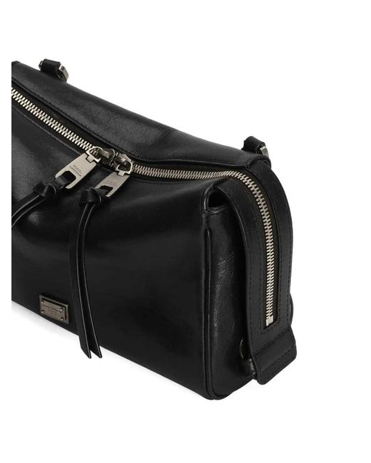 Dolce & Gabbana Black Vittoria Shoulder Bag for men