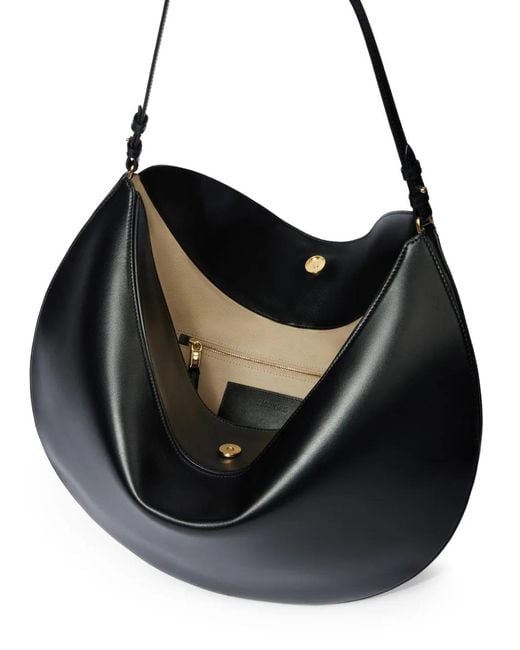 Jacquemus Black Crescent Leather Bag