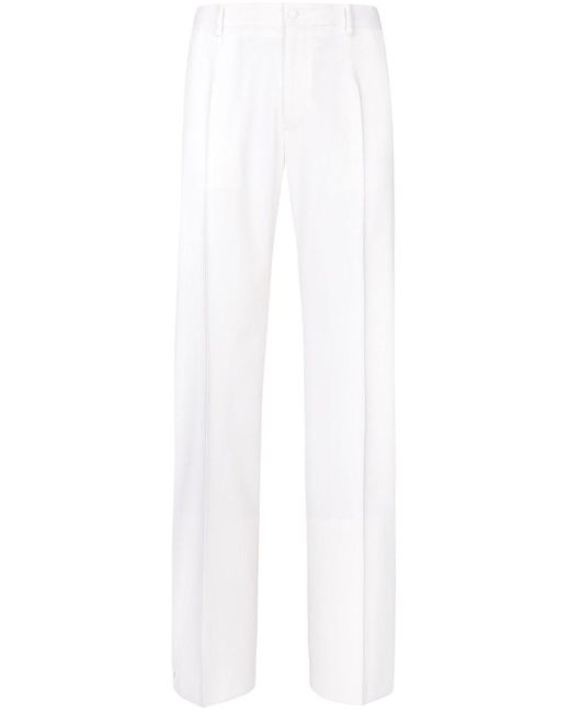 Dolce & Gabbana White Trousers for men