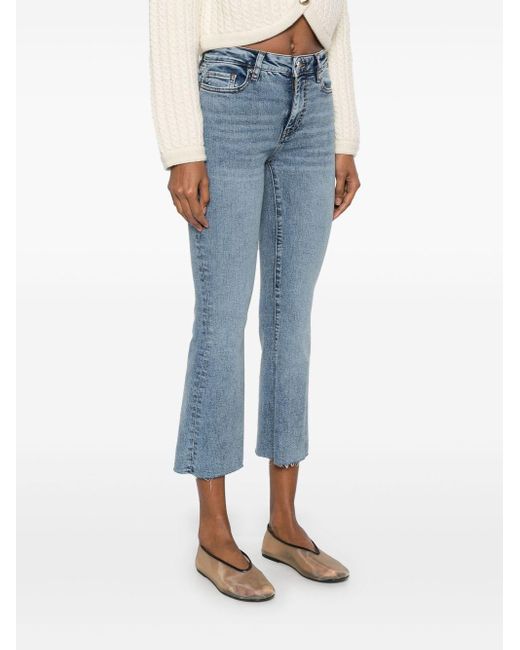 Le Crop Mini Boot-Donna di FRAME in Blue