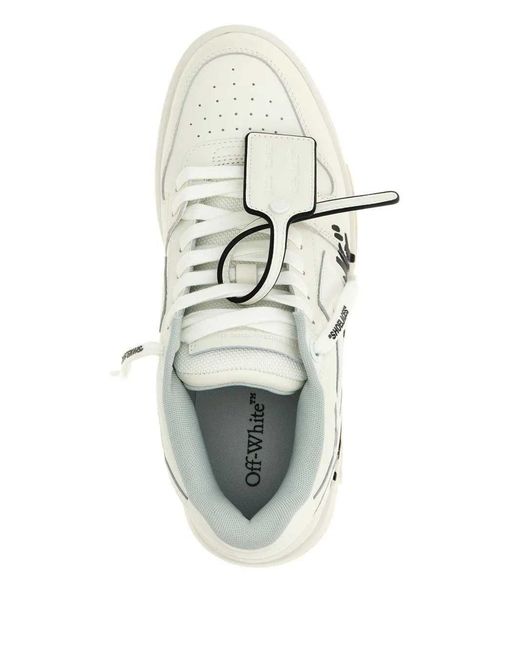 Off-White c/o Virgil Abloh Metallic Out Of Office Walking Sneakers for men