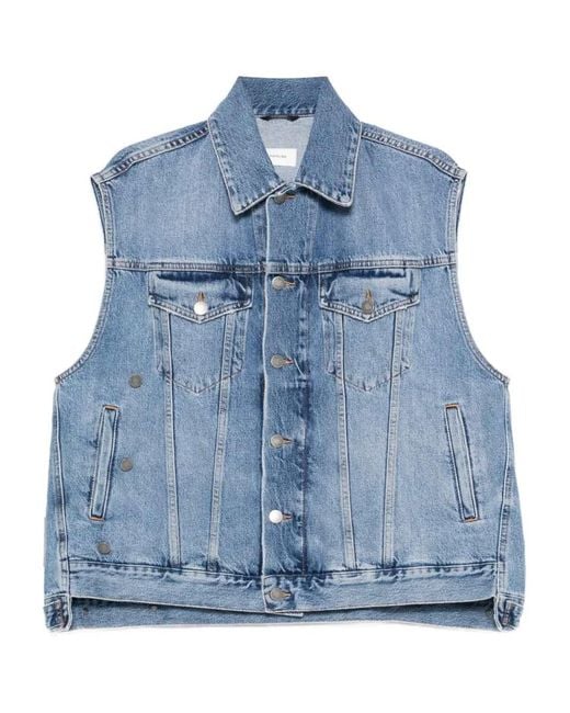 Haikure Blue Denim Vest