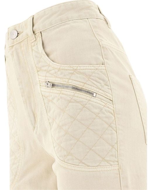 Isabel Marant Natural Cassandre Jeans