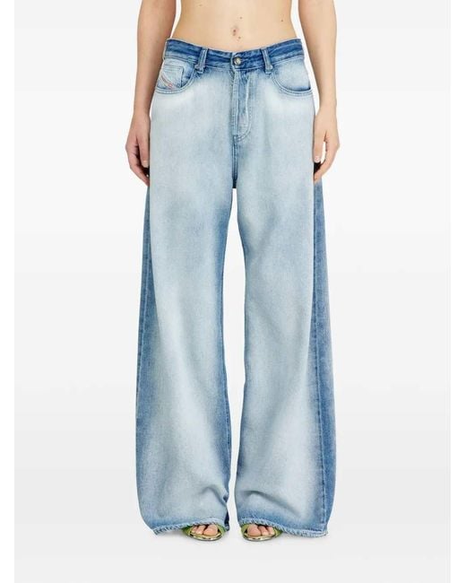 DIESEL Blue D-Sire Wide-Leg Jeans, 1996