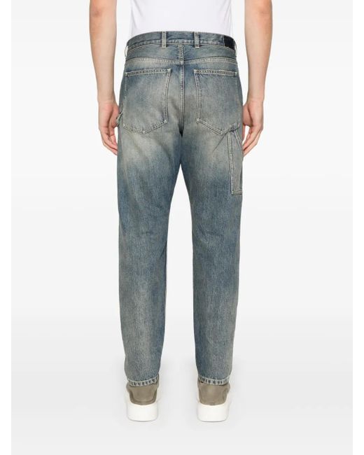 Eleventy Blue Tapered Jeans for men
